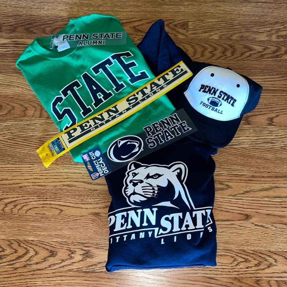 Penn State University Hat (NWT), T-Shirt, Stickers, Sweatshirt! 🦁 Nittany Lions